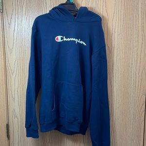 Champion Eco Authentic Boys Hoodie Sz YL